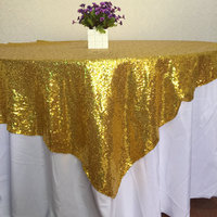 Nappes à paillettes multicolores de haute qualité pour nappe de mariage de fête, nappes rondes épaisses personnalisées pour banquet d'événement