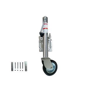 Cric <span class=keywords><strong>de</strong></span> <span class=keywords><strong>remorque</strong></span> en acier robuste Hyroad 60 mm Plaque <span class=keywords><strong>de</strong></span> montage <span class=keywords><strong>de</strong></span> <span class=keywords><strong>roue</strong></span> <span class=keywords><strong>de</strong></span> support <span class=keywords><strong>de</strong></span> <span class=keywords><strong>remorque</strong></span> avec roues <span class=keywords><strong>de</strong></span> <span class=keywords><strong>10</strong></span> <span class=keywords><strong>pouces</strong></span> Charge utile maximale <span class=keywords><strong>de</strong></span> 1200 kg Noir - Product Image 3