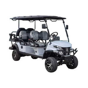 Vehículos Eléctricos, Carro de Golf de 4+2 Plazas, Batería de Litio, Carro de Golf Ecológico - Product Image 1