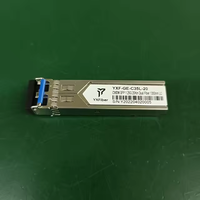 Émetteur-récepteur optique à fibre optique CWDM SFP 1.25G 1350nm 20km double fibre LC YXFiber