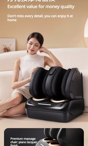 Masseur <span class=keywords><strong>de</strong></span> pieds Shiatsu DaWangJia 2025, vente chaude, chauffage par roulement, pression d'air, pétrissage, favorise la circulation sanguine - Product Image 5