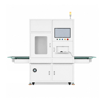 Machine de soudage par points double face MIAJI avec convoyeur d'alimentation et de décharge pour la soudure de bandes de nickel de cellules au lithium