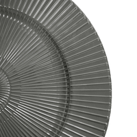 Assiettes de Présentation Rondes en Plastique PP de Luxe, Durables, Vente en Gros, Motifs Personnalisés pour Mariages, Hôtels, Fêtes, Vaisselle Fujian