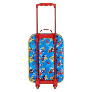 Valise à roulettes 3D souple Karactermania pour Disney Mickey Mouse, bleue - Product Image 3