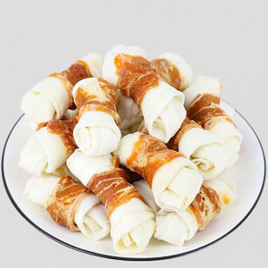 चिकन स्वाद प्राकृतिक उच्च प्रोटीन बिल्ली विटामिन और खनिजों के साथ इलाज करती है, जो सभी आकार की बिल्लियों के लिए विटामिन और खनिज दंत chew - Product Image 1