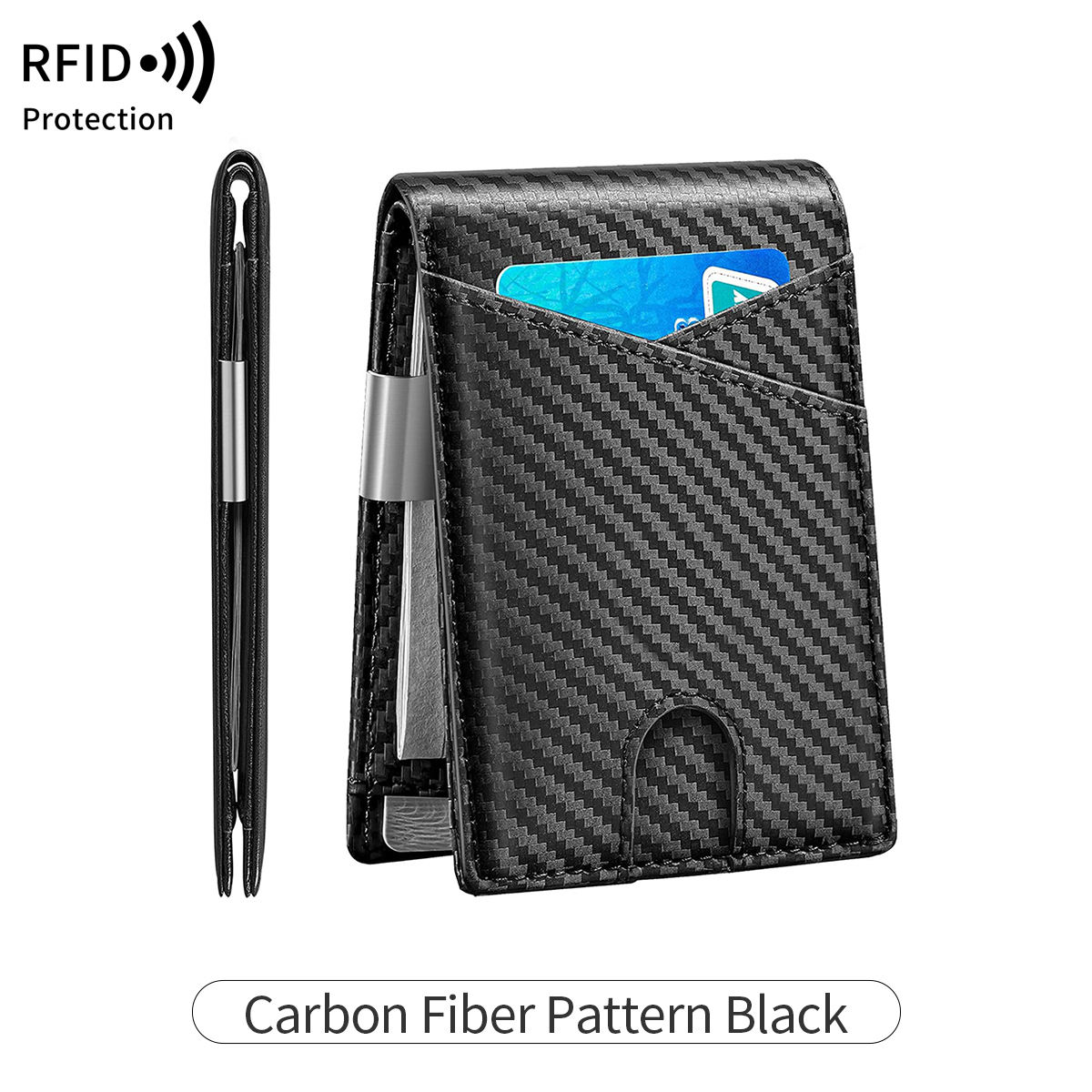 Carbon Fiber Pattern Black