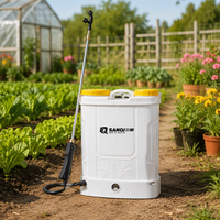 Pulvérisateur à dos électrique 16L pour l'agriculture et le jardinage, pulvérisation de pesticides