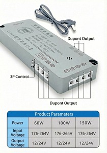Alimentation électrique pour armoire, convertisseur d'alimentation pour rétroéclairage <span class=keywords><strong>LED</strong></span>, transformateur de garde-robe DC24V 100W - Product Image 4