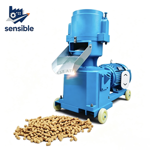 Petite machine à granulés d'aliments pour animaux, équipement de traitement des aliments pour bétail, usage agricole, fabricant d'aliments pour chèvres et volailles - Product Image 2