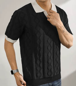 Possiamo personalizzare tutti i prodotti che stai cercando la POLO da <span class=keywords><strong>uomo</strong></span> di Design in bianco può essere personalizzata con vari pesi in tessuto - Product Image 3