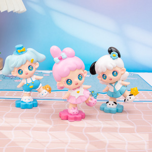 Waiwai <b>Cute</b> Pet Paradise Blind Box Figurines Resin Mini Dolls Desktop Ornaments For Kids Age 8 13 Years - Product Image 3