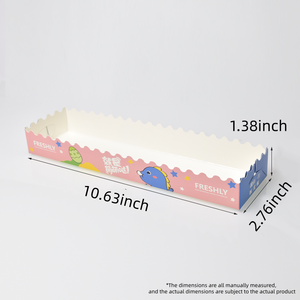 Boîte d'emballage de pain, sac d'emballage de repas, boîte de papier <span class=keywords><strong>rectangulaire</strong></span>, bouffées, milkshakes, pain, pâtisseries, chenilles, boîte de papier - Product Image 6