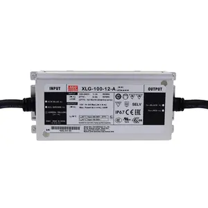 XLG-100-12-AB Meanwell New Design 12V 8A Waterproof IP67 LED Driver For Street Light