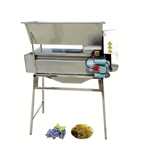 Máquina Despalilladora y Trituradora de Uvas de Acero Inoxidable 2T/H, Máquina para Eliminar Tallos y Triturar Uvas - Product Image 1