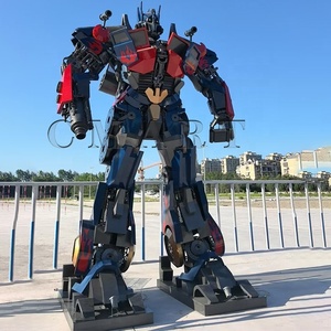 Estatua de Optimus Prime de 250 cm (8 pies) de Metal, Robot Animatrónico de Tamaño Real para Eventos y Conciertos, Escultura de Transformer para Interiores y Exteriores - Product Image 1