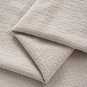 Solid Plaid Linen Cotton Flannel Sherpa Fabric DIY <b>Material</b> For <b>Sofa</b> Cover Pillow Handmade Home Decor Cloth - Product Image 3