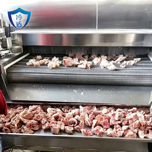Congélateur rapide IQF à soufflerie latérale et plaque d'air uniforme pour <span class=keywords><strong>la</strong></span> congélation de produits plats en tunnel de réfrigération, destiné aux lignes de traitement de steaks, de poulet et de filets. - Product Image 2