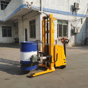Precio barato Semi Electric Drum Lifter Portable Cum Tilter <span class=keywords><strong>Hand</strong></span> <span class=keywords><strong>Truck</strong></span> para cubo de metal - Product Image 2