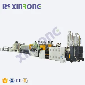 Xinrongplas DWC 800mm double wall corrugated pipe extrusion machine /HDPE pipe production equipment for water sewage