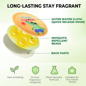 Parche Repelente de Mosquitos Natural con Duración de 24 Horas, Adhesivos Fuertes Repelentes de Mosquitos - Product Image 5