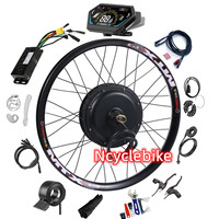 Kit de conversion de vélo électrique 52V 2000W, stock en entrepôt au Royaume-Uni, livraison en 2-3 jours, certifié CE, application MTX39