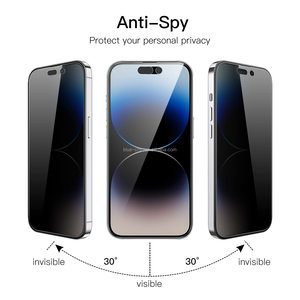 2 Pack 9H 28&deg; Premium Quality Privacy Tempered Glass <strong>Camera</strong> Lens Screen <strong>Protector</strong> for <strong>Iphone</strong> 12 13 11 15 16 17 Air Plus Pro Max - Product Image 2