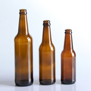 Phổ Biến 330Ml 12Oz Nâu Hổ Phách Màu Xanh Lá Cây Vương Miện Kết Thúc Botella De Vidrio Cho Bia Đóng Gói - Product Image 2