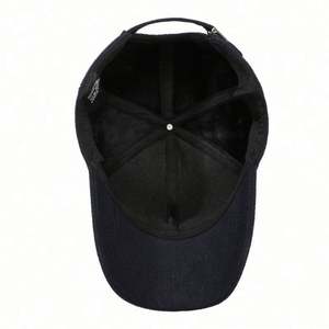 Gorro de Béisbol para Hombre, Otoño-Invierno 2025, Nuevo, Forro Polar Grueso, Resistente al Frío, Color Sólido, Estilo Deportivo Casual para Exteriores - Product Image 4