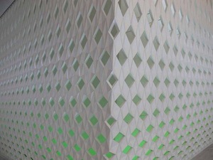 Panel de pared exterior moderno de aluminio con superficie anodizada, diseño contemporáneo para revestimiento exterior de edificios. - Product Image 2