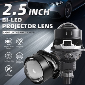 Sanvi Low Price S5-1 New 2.5 Inch LED <b>Projector</b> Lens Headlights Auto <b>Light</b> Headlight Lamp - Product Image 6