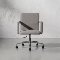 [En stock] Chaise de bureau ergonomique minimaliste en cuir haut de gamme pour le bureau, l'étude, la maison, les réunions - confortable et réglable
