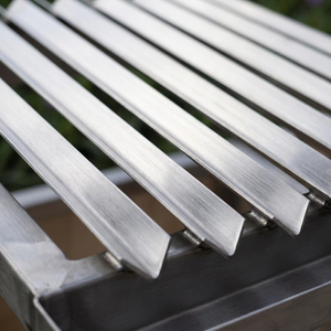 Parrilla de Carbón Argentina Moderna de Alta Calidad con Acero Inoxidable 304 y Sistema de Recolección de Grasa en Forma de V - Product Image 1