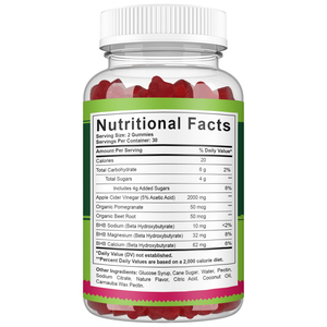 Gummies de vinaigre de cidre de pomme biologique à marque privée, complément ACV pour vitamine <span class=keywords><strong>B12</strong></span>, acide folique, vitamine B6 - Product Image 6