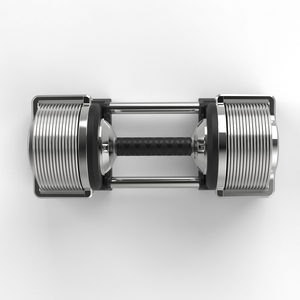 Haltères en acier commerciaux réglables de 32 kg, incrément de 1 kg, ensemble d'haltères électro-plaqués <span class=keywords><strong>GOCHA</strong></span> GC-116 - Product Image 2