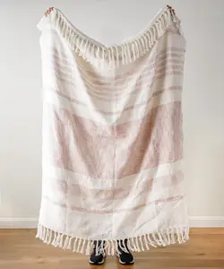 Dệt ném Chăn cho đi văng, kết cấu đan dệt chăn, 50x60 inch siêu mềm ấm trang trí chăn với tua