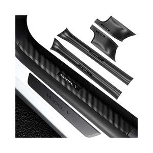 Protecteur de seuil de porte modèle y, <span class=keywords><strong>plaque</strong></span> de protection pour Tesla modèle 3 - Product Image 1