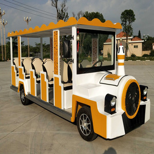 Electric Tour <b>Train</b> 14 Seater Battery Powered <b>Outdoor</b> City Park Passenger Vehicle - Product Image 4