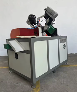 Aanpasbare Metalen Verwerkingslijn Deur Raam Frame Hoekbeugel Boorkraanmachine Plc Gelijktijdig Boren En Tikken - Product Image 1