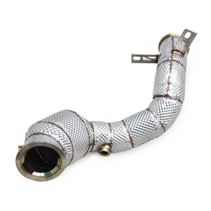 Tùy chỉnh Turbo downpipe cho Mercedes-Benz E200/E300 W213/C238 2.0T 2017-2021 dòng chảy cao catted downpipe với chất xúc tác phía trước tiêu đề - Product Image 1