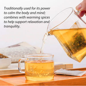 مشروب تخفيف الضغط يساعد على النوم مكمل تعزز استرخاء العضلات شاي عشبي طبيعي للمرضعات لنوم - Product Image 6