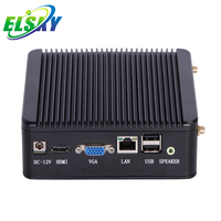Unité centrale NANO19, ordinateur PC 4K, double LAN et double COM, DDR4, Windows 11, Windows 10, mini-ordinateur pour jeux PC