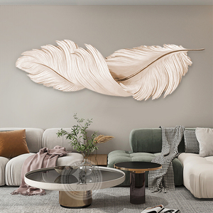 Hiện đại lông LED UV in ấn tham ái tường treo nghệ thuật trang trí nội thất cho phòng khách phòng ngủ <span class=keywords><strong>Insta</strong></span> xu hướng tường nghệ thuật trang trí - Product Image 3