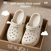 Nouvelles Chaussures d'été 2026 pour Femme, Style Étudiant, en EVA, à Enfiler, Bout Fermé, Respirantes, Imperméables, Légères, à Semelle Épaisse