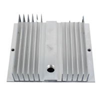 Radiateur en aluminium à profil extrudé usiné avec précision pour appareils électroniques industriels