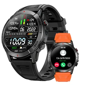 Thể Thao Di Động Đồng Hồ Không Thấm Nước Android Relojes Intelligentes Bt Gọi Điện Thoại Thiết Bị Mặc Thời Trang Kỹ Thuật Số Siêu Thông Minh Đồng Hồ