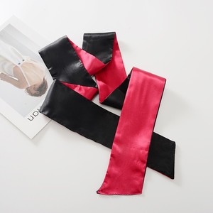 Masque pour les yeux en satin de soie doux pour jeu de couple, vente en gros d'usine, idéal pour le sommeil et le bondage. - Product Image 6