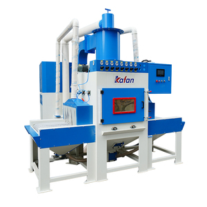 Conveyor Belt Type Automatic <b>Sandblasting</b> Machine for Kitchen Supplies - Product Image 5
