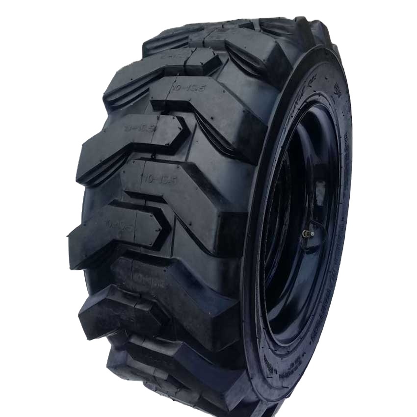 10-16.5 12-16.5 Boom Lift Skid Steer Tire PU Foam Filled Solid Tyre for Genie AWP