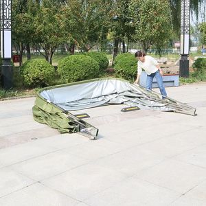 YENİ Oxford Kumaş Su Geçirmez Katlanabilir Manuel/Otomatik Uzaktan Kumandalı Araba Garajı UV Korumalı - Product Image 6