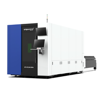 Découpeuse laser à fibre 5x10 avec couvercle entièrement fermé pour métal